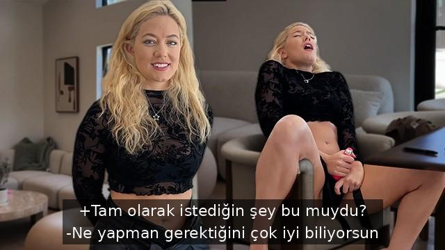 Gergin Fahişe Rahatlamak İçin Mastürbasyon Yaparken Patronuna Yakalanıyor